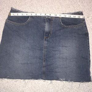 Bubblegum Jean Skirt